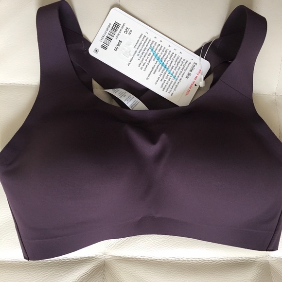 lululemon athletica Other - NWT BLCT LULULEMON ENLITE BRA BLACK CURRANT - 32 C